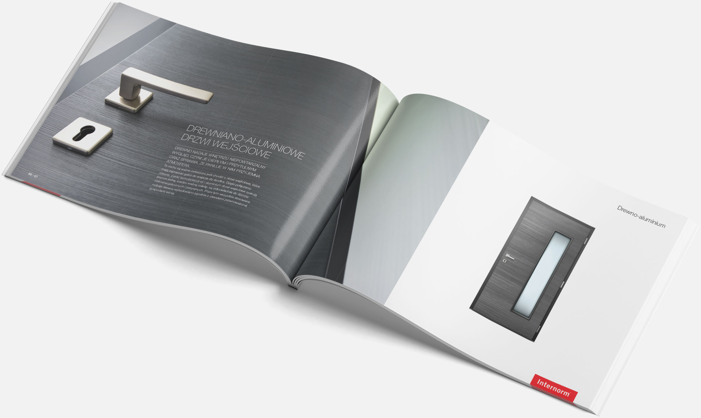 Katalog produktowy Internorm - rozkładówka