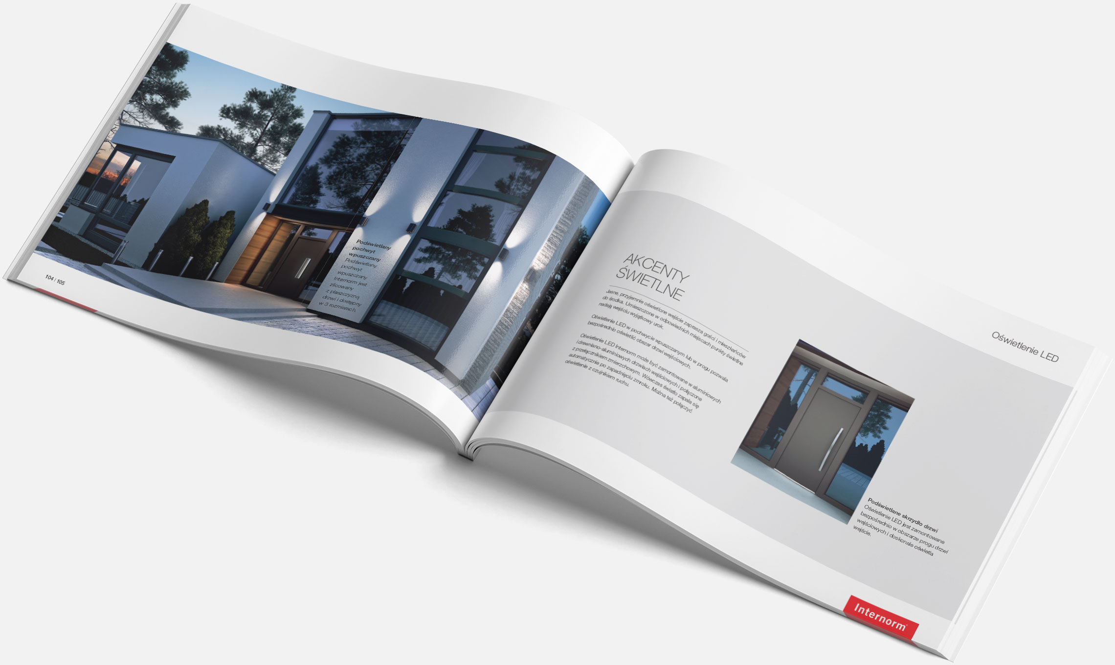 Katalog produktowy Internorm - rozkładówka