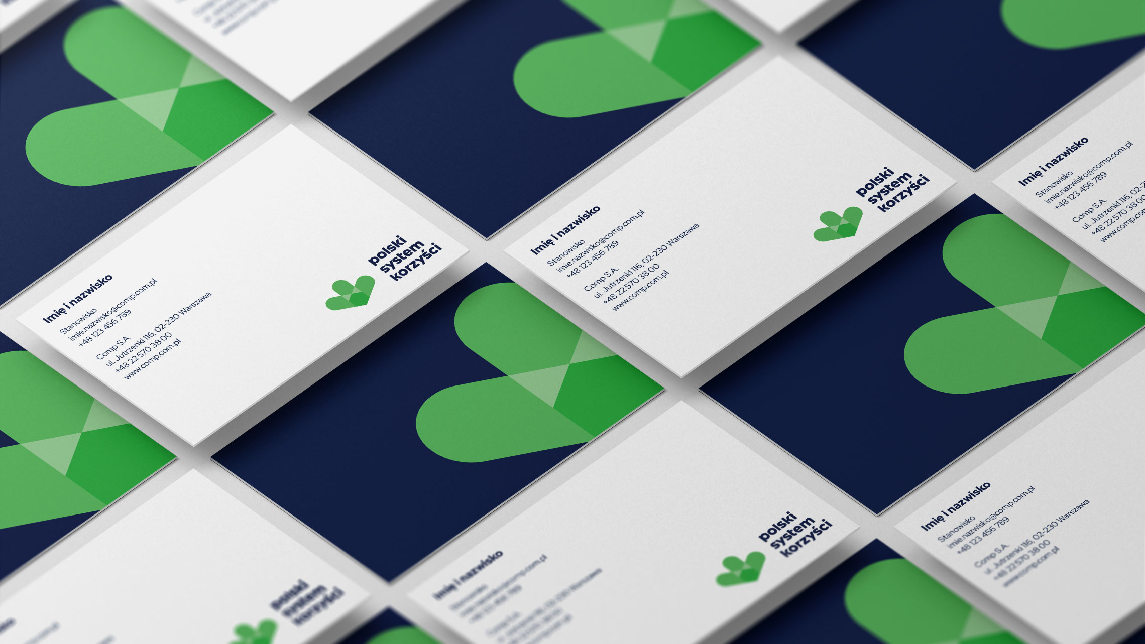 Projekt wizytówek PSK