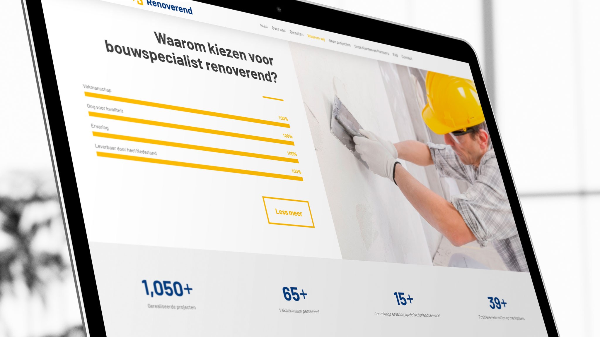 Sekcja liczby na&nbsp;stronie internetowej Renoverend